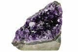 Amethyst Cut Base Crystal Cluster - Uruguay #113832-1